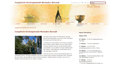 Desktop Screenshot of bierstadt-evangelisch.de